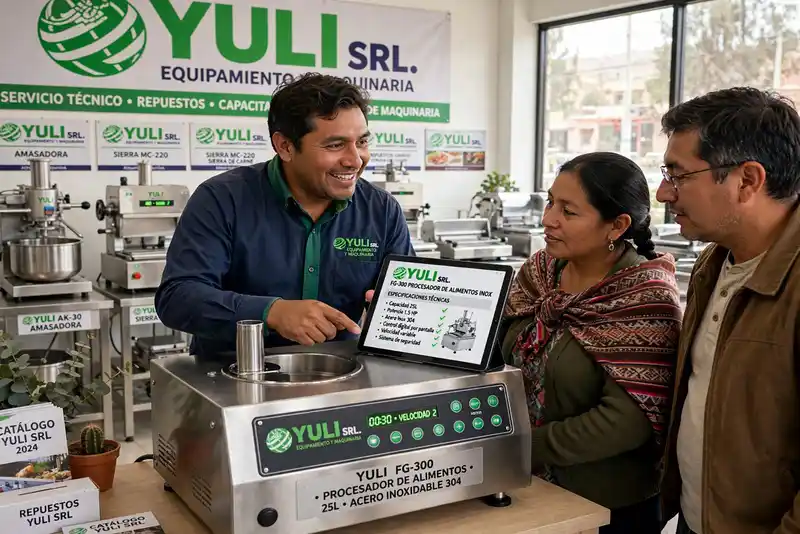 Asesoramiento técnico en sala de venta Yuli SRL